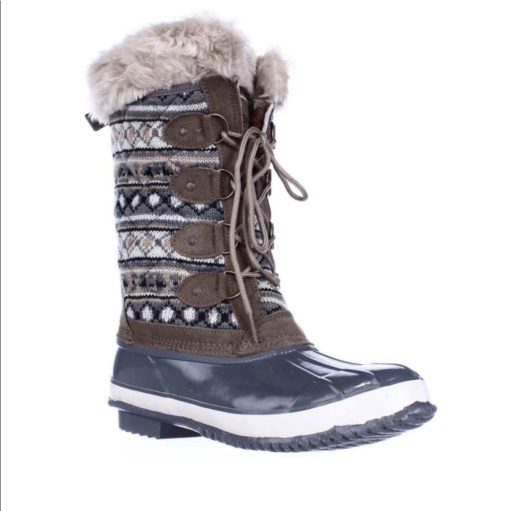 Khombu Melanie duck winter boots